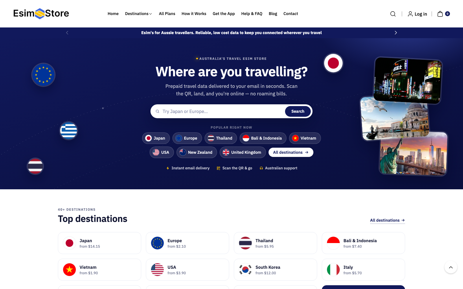 eSIM Store preview